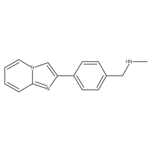 1-(4-(Imidazo[1,2-a]pyridin-2-yl)phenyl)-N-methylmethanamine Structure