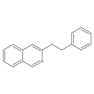 3-(2-Phenylethyl)isoquinoline结构式