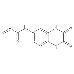 N-(2,3-Dioxo-1,2,3,4-tetrahydroquinoxalin-6-yl)acrylamide结构式