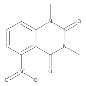 1,3-Dimethyl-5-nitroquinazoline-2,4(1H,3H)-dione Structure