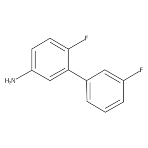 4-Fluoro-3-(3-fluorophenyl)aniline Structure