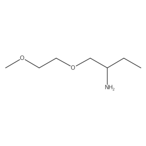 1-(2-Aminobutoxy)-2-methoxyethane结构式