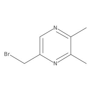 5-(Bromomethyl)-2,3-dimethylpyrazine Structure