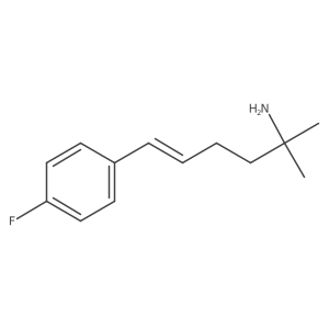 6-(4-Fluorophenyl)-2-methylhex-5-en-2-amine Structure