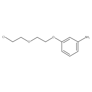 3-[2-(2-Chloroethoxy)ethoxy]benzenamine Structure