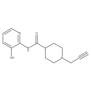 N-(3-hydroxypyridin-2-yl)-1-(prop-2-yn-1-yl)piperidine-4-carboxamide Structure