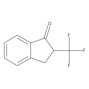 2-(Trifluoromethyl)-2,3-dihydroinden-1-one Structure