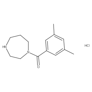 (1,4-Diazepan-1-yl)(3,5-dimethylphenyl)methanone hydrochloride结构式