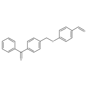 4-(4-Benzoylbenzyloxy)benzaldehyde Structure