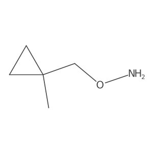 O-[(1-Methylcyclopropyl)methyl]hydroxylamine Structure