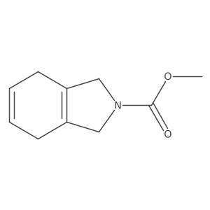 Methyl 1,3,4,7-tetrahydro-2H-isoindole-2-carboxylate Structure