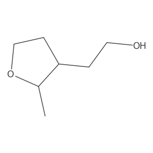 2-(2-Methyloxolan-3-yl)ethan-1-ol Structure