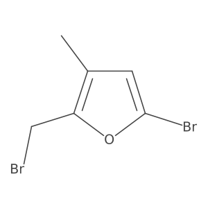 5-Bromo-2-(bromomethyl)-3-methylfuran结构式