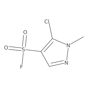 5-chloro-1-methyl-1H-pyrazole-4-sulfonyl fluoride Structure