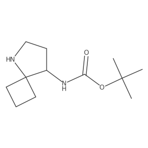 Tert-butyl N-(5-azaspiro[3.4]octan-8-YL)carbamate Structure