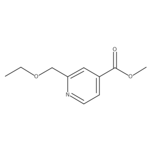 Methyl 2-(ethoxymethyl)isonicotinate Structure