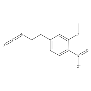 4-(2-Isocyanatoethyl)-2-methoxy-1-nitrobenzene Structure