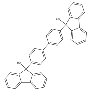 9,9'(Biphenyl-4,4'-diyl)difluoren-9-ol Structure