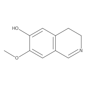 7-Methoxy-3,4-dihydro-isoquinolin-6-ol Structure