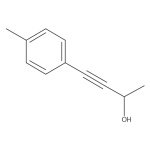 4-(4-Methylphenyl)but-3-yn-2-ol结构式