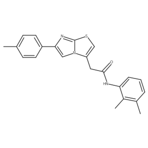N-(2,3-dimethylphenyl)-2-(6-(p-tolyl)imidazo[2,1-b]thiazol-3-yl)acetamide Structure