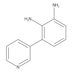 3-Pyridin-3-ylbenzene-1,2-diamine结构式