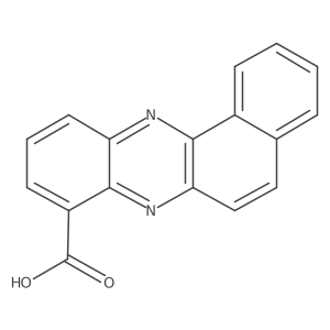 Benzo[a]phenazine-8-carboxylic acid结构式
