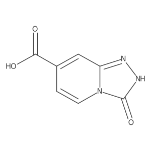 3-Oxo-2,3-dihydro-[1,2,4]triazolo-[4,3-a]pyridine-7-carboxylic acid结构式