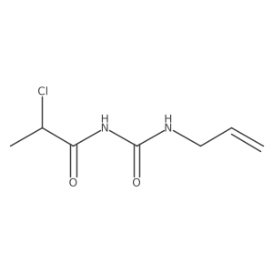 1-(2-Chloropropanoyl)-3-(prop-2-en-1-yl)urea Structure