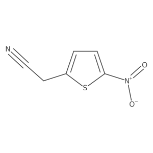 5-Nitro-2-thienylacetonitrile Structure