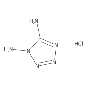 1H-1,2,3,4-tetrazole-1,5-diamine hydrochloride结构式