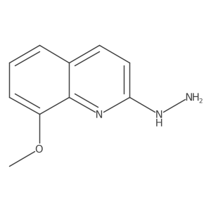 2-Hydrazinyl-8-methoxyquinoline Structure