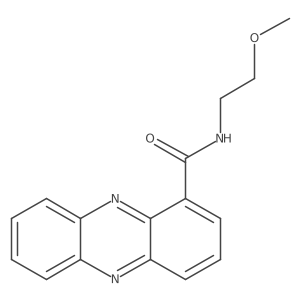 N-(2-Methoxyethyl)-1-phenazinecarboxamide结构式