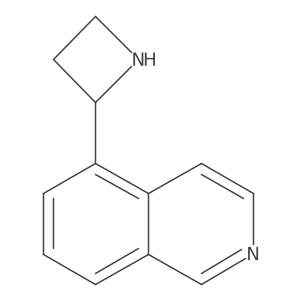 5-(Azetidin-2-yl)isoquinoline结构式