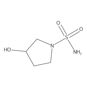3-Hydroxypyrrolidin-1-sulfonamide Structure