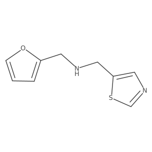 (Furan-2-ylmethyl)(1,3-thiazol-5-ylmethyl)amine Structure