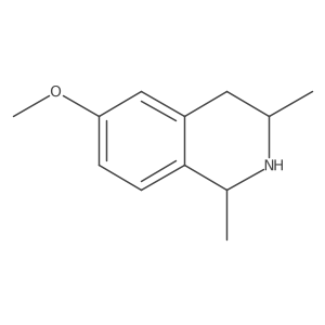 6-Methoxy-1,3-dimethyl-1,2,3,4-tetrahydroisoquinoline Structure