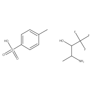 (3S)-3-Amino-1,1,1-trifluoro-2-butanol tosylate结构式