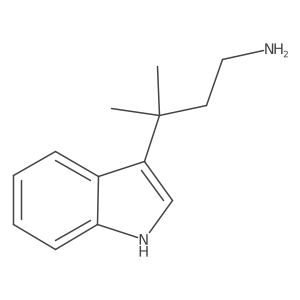 3-(1H-indol-3-yl)-3-methylbutan-1-amine Structure