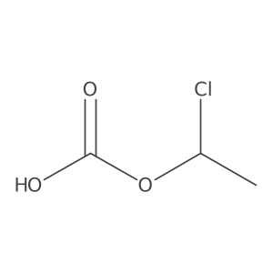 1-Chloroethyl hydrogen carbonate Structure