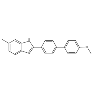 2-(4a(2)-Methoxy[1,1a(2)-biphenyl]-4-yl)-6-methyl-1H-benzimidazole Structure