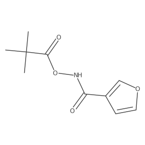 N-(pivaloyloxy)furan-3-carboxamide Structure