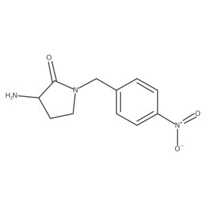 3-Amino-1-(4-nitrobenzyl)pyrrolidin-2-one Structure
