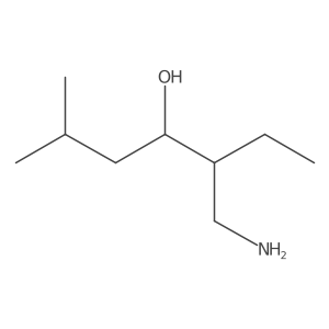 5-(Aminomethyl)-2-methylheptan-4-ol Structure