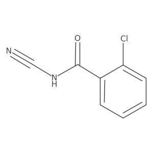 2-chloro-N-cyanobenzamide结构式