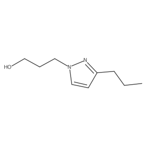 3-(3-Propyl-1H-pyrazol-1-yl)propan-1-ol结构式