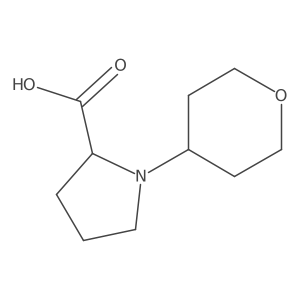 (Tetrahydro-2H-pyran-4-yl)-D-proline结构式
