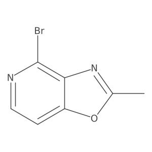 4-Bromo-2-methyloxazolo[4,5-c]pyridine结构式