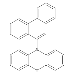 10-(Phenanthren-9-yl)-10H-phenoxazine结构式