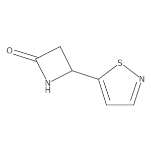 4-(1,2-Thiazol-5-yl)azetidin-2-one Structure